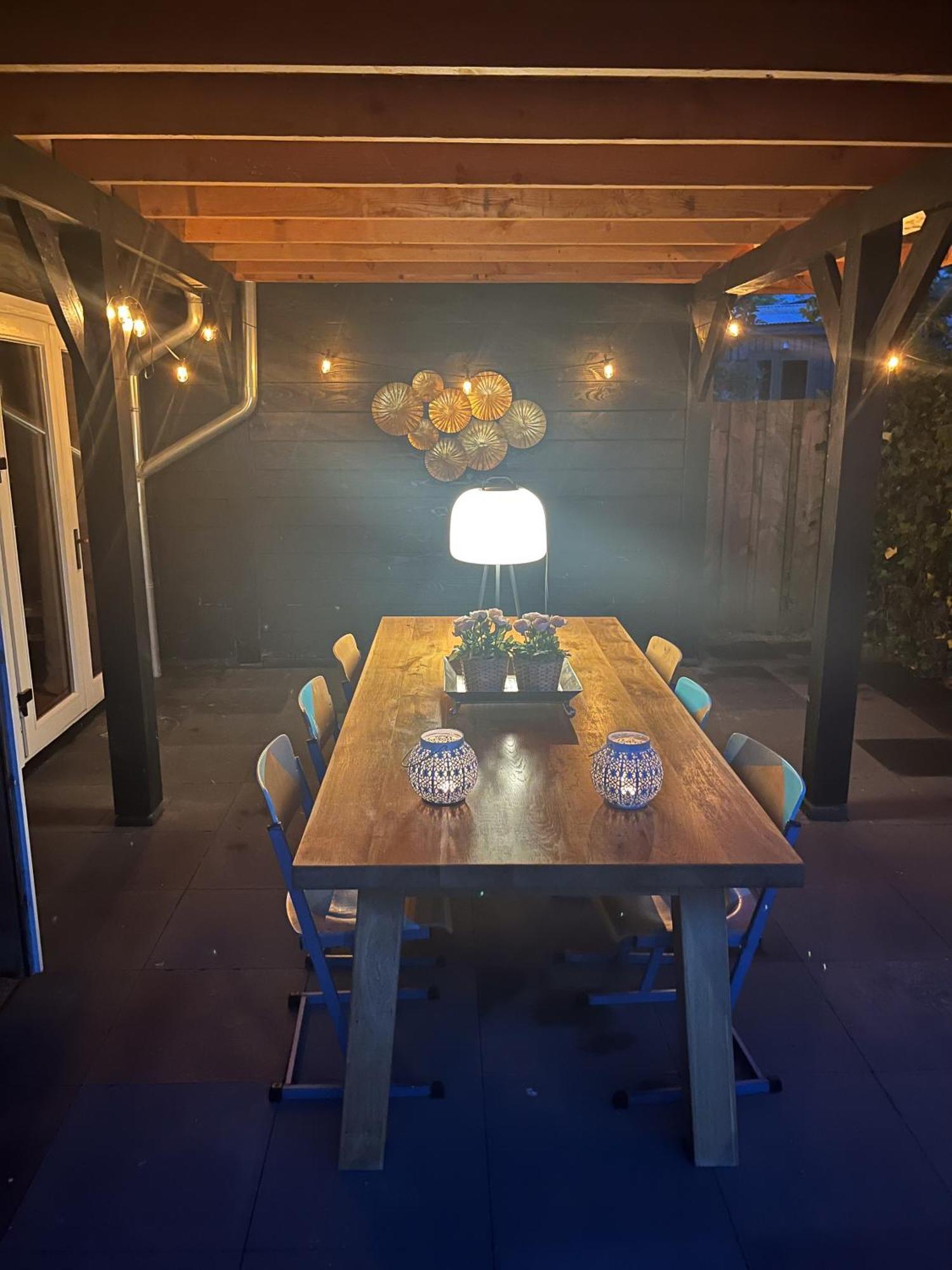 Luxe En Ruim Chalet Met Airco Bij Leekstermeer Matsloot Buitenkant foto