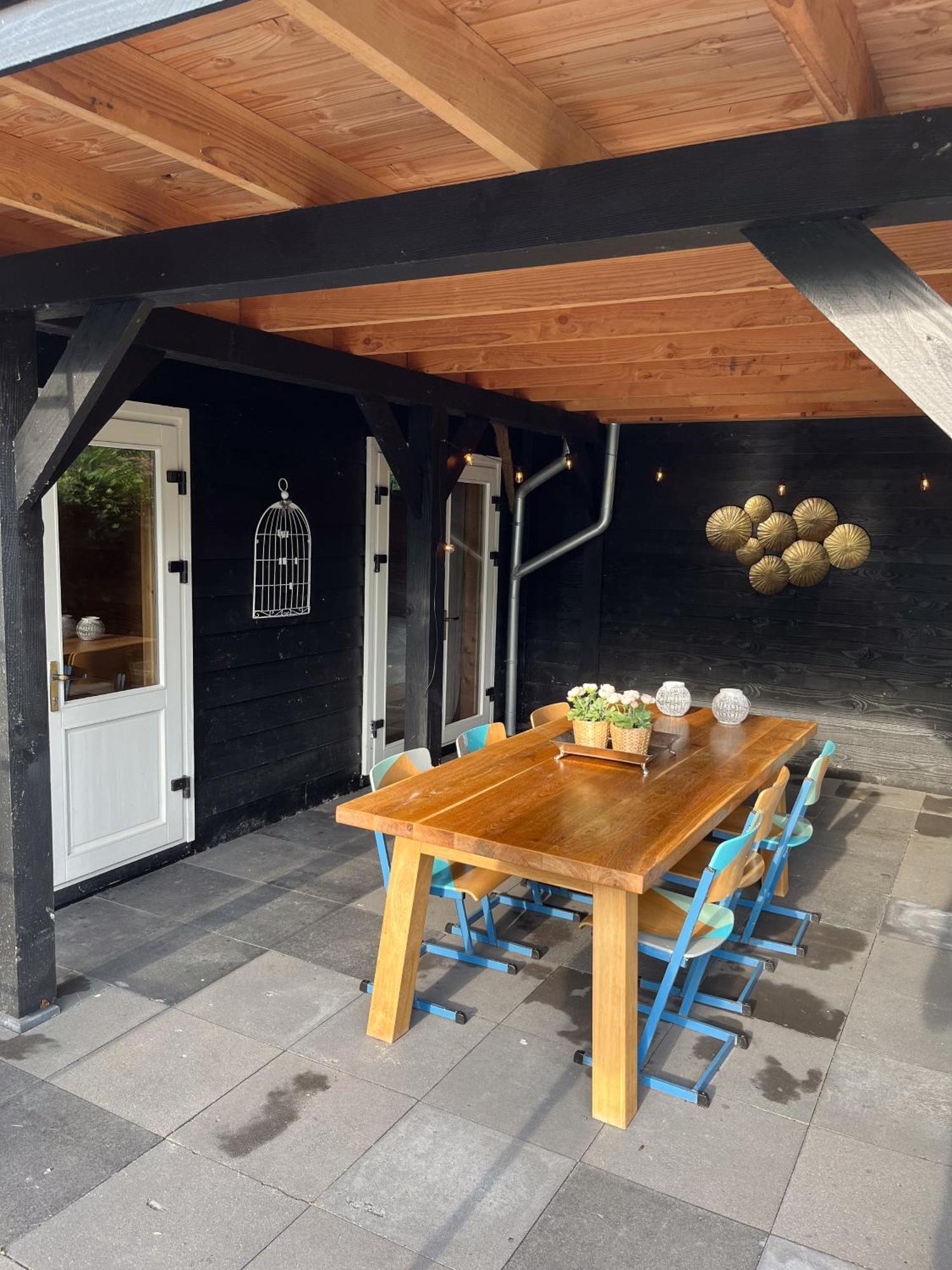 Luxe En Ruim Chalet Met Airco Bij Leekstermeer Matsloot Buitenkant foto