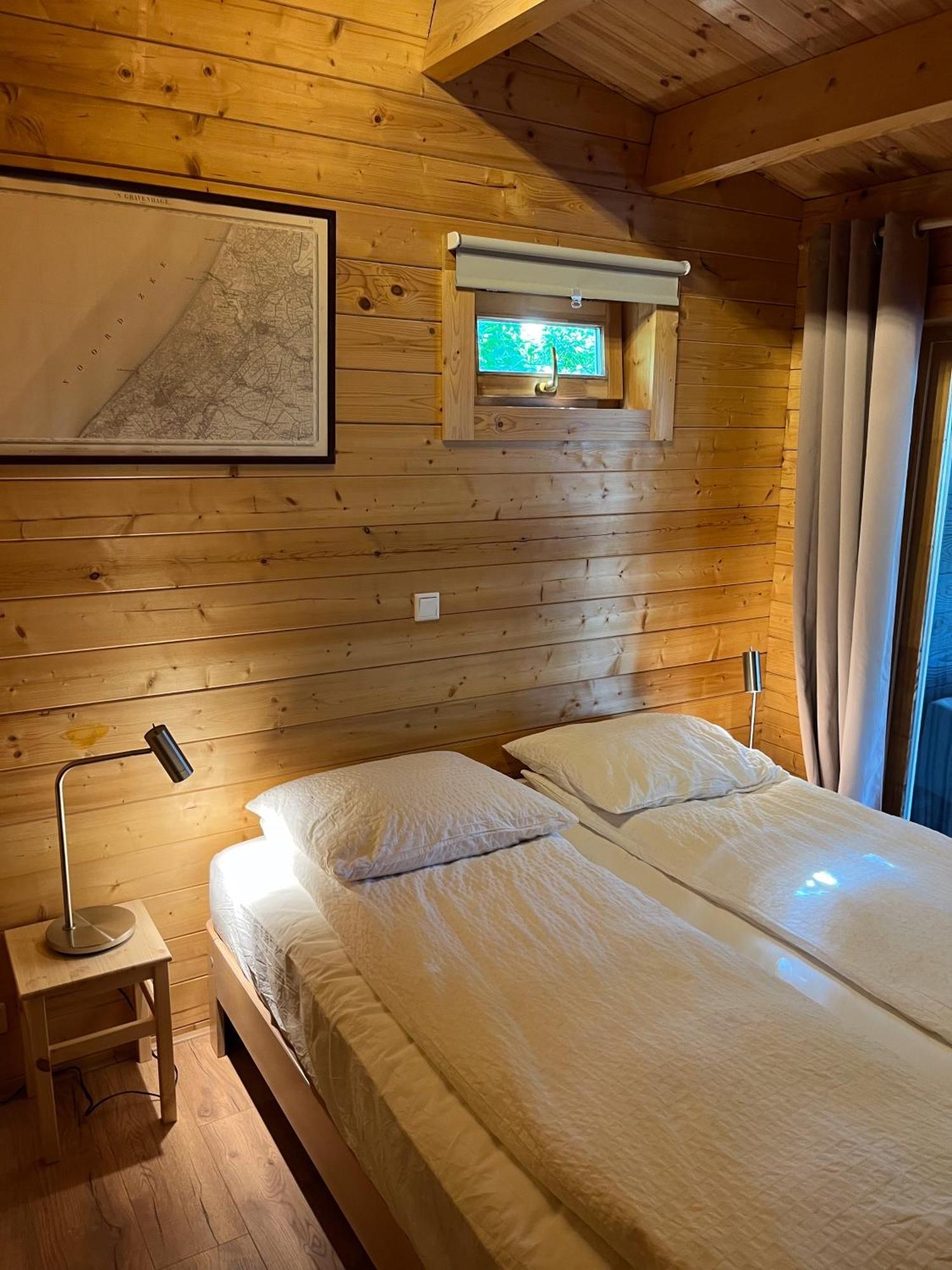 Luxe En Ruim Chalet Met Airco Bij Leekstermeer Matsloot Buitenkant foto